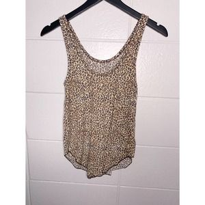 Women's Cheetah Print Victoria's Secret Tank